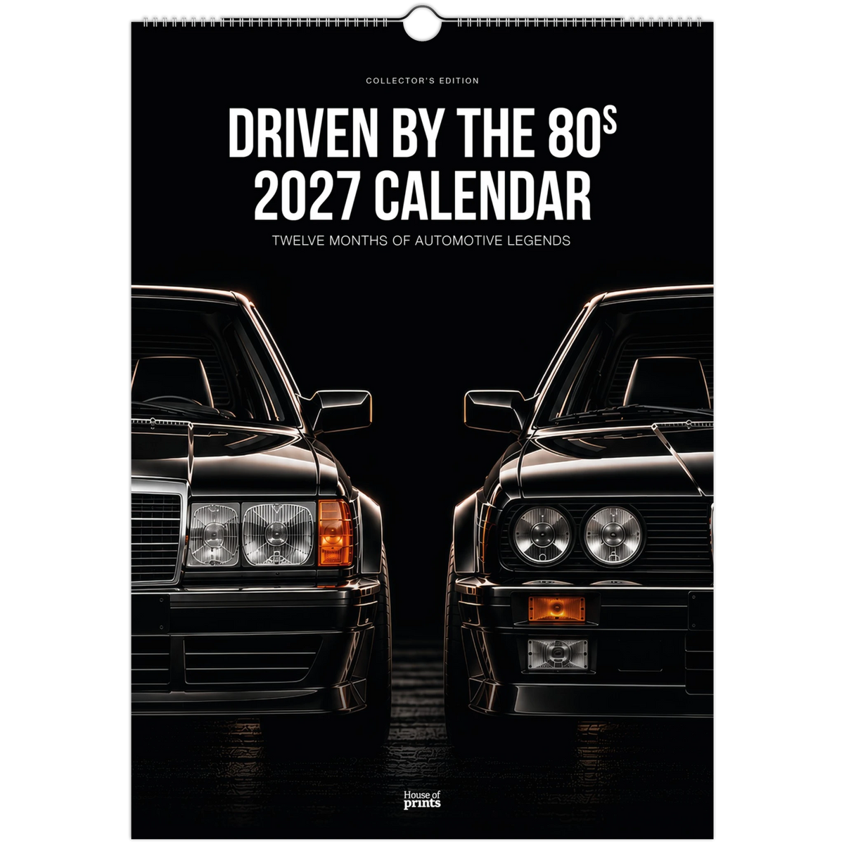 calendar-80s-cars-bmw-m3-e30-mercedes-190e-ford-cosworth-ferrari-f40-lamborghini-porsche-911-964