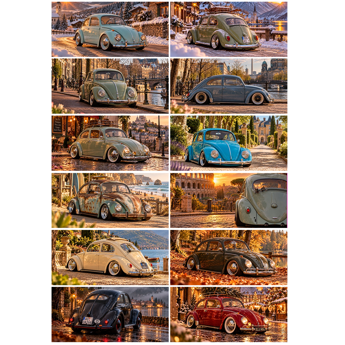 volkswagen vw beetle kafer kever calendar 2027